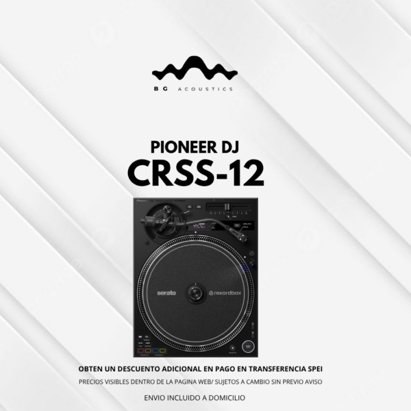 Pioneer DJ PLX-CRSS12 tornamesa para DJ