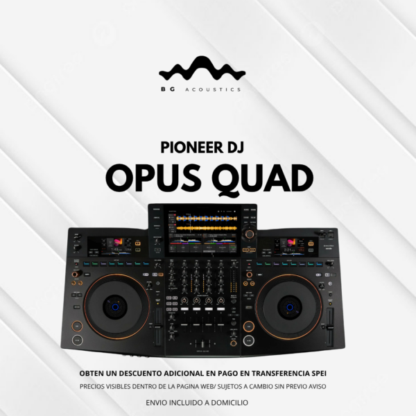 Pioneer DJ OPUS QUAD controlador para DJ de 4 canales