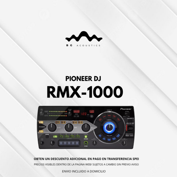 Pioneer DJ RMX-1000 Estación de efectos