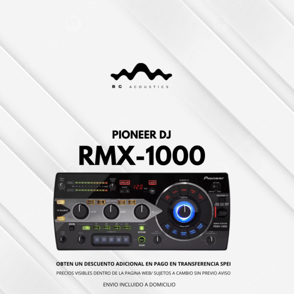 Pioneer DJ RMX-1000 Estación de efectos