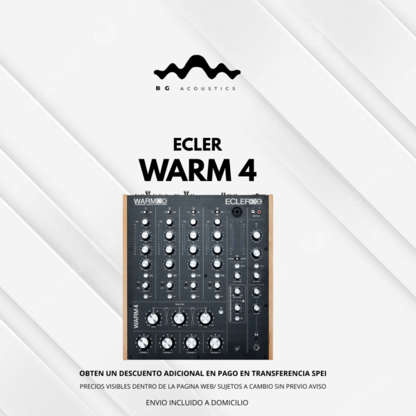 Ecler WARM 4 Mixer analogo de 4 canales