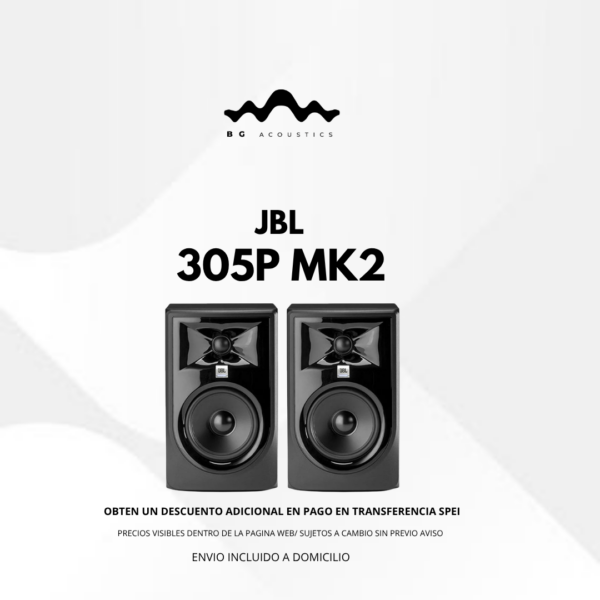 JBL 305P MKII monitores de estudio (el par)
