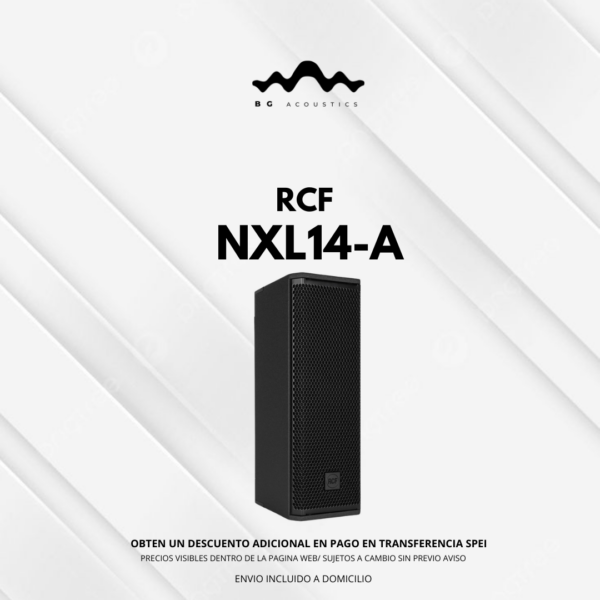 RCF NXL 14-A columna activa doble de 6 "