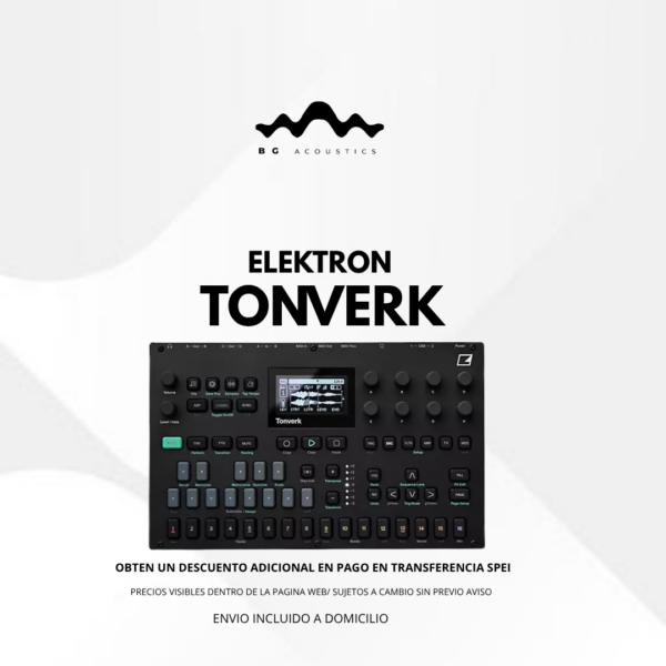 Elektron TONVERK multisampler polifonico