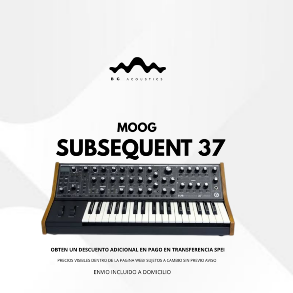 Moog Subsequent 37 Sintetizador analogo