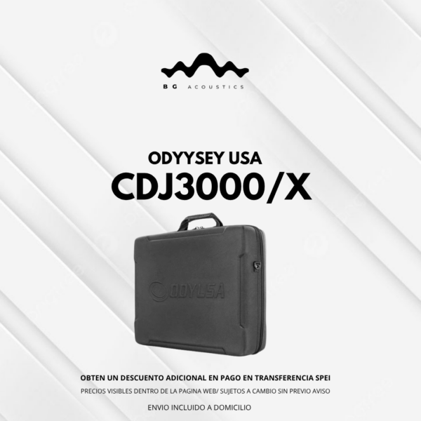 Case ODYSSEY USA para CDJ3000/X