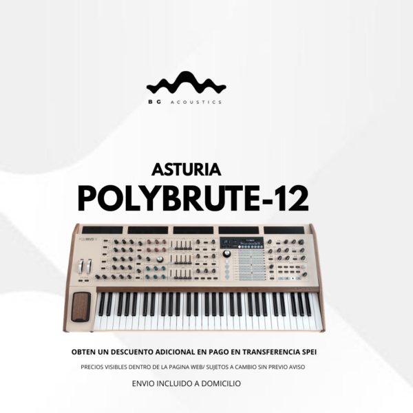 Asturia POLYBRUTE-12 Sintetizador polifonico